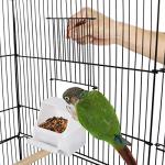 64-Inch Open Top Bird Cage with Rolling Stand