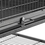 Large 52-Inch Steel Bird Cage with Stand