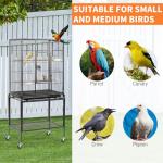 VINGLI 53-inch Large Rolling Bird Cage