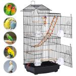 Large 39-inch Parrot Bird Cage with Toys