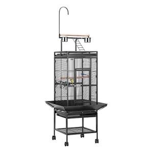 VIVOHOME Large 72" Bird Cage with Play Top