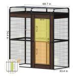 Large Outdoor Bird Cage for Parakeets and Parrots