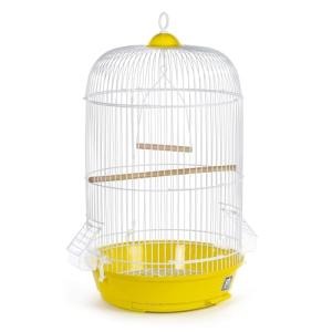 Yellow Round Bird Cage by Prevue Hendryx
