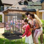 ZENY 68-Inch Heavy-Duty Parrot Birdcage