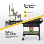 VIVOHOME Large 72" Bird Cage with Play Top