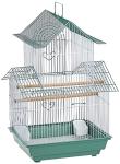 Prevue Hendryx Shanghai Parakeet Cage - Green/White
