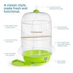 Prevue Hendryx Classic Round Bird Cage, Green