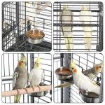 Large Open Play Top Bird Cage with Wheels