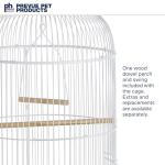 Prevue Hendryx Classic Round Bird Cage, Green