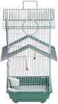 Prevue Hendryx Shanghai Parakeet Cage - Green/White