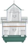 Prevue Hendryx Shanghai Parakeet Cage - Green/White
