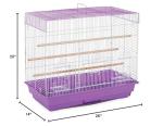 Prevue Pet Flight Cage in Lilac/White