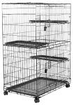Large 3-Tier Durable Cat Playpen and Crate