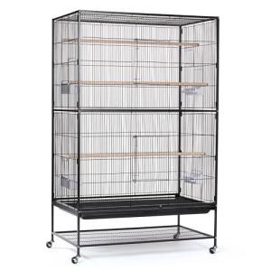 X-Large Wrought Iron Flight Cage for Pets