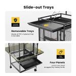 VIVOHOME Large 72" Bird Cage with Play Top