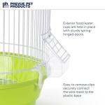 Prevue Hendryx Classic Round Bird Cage, Green