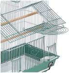 Prevue Hendryx Shanghai Parakeet Cage - Green/White