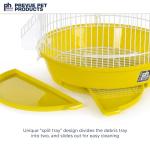 Yellow Round Bird Cage by Prevue Hendryx