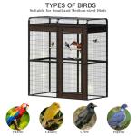 Large Outdoor Bird Cage for Parakeets and Parrots