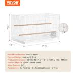 Stackable 30-Inch Bird Cage for Small Pets