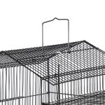 Large 39-Inch Bird Cage for Parrots and Budgies