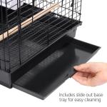 Yaheetech Portable Bird Cage for Small Parrots