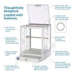 Clear View Glass Bird Cage for Small Birds