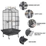 Large Open Play Top Bird Cage with Wheels
