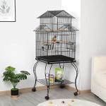 Yaheetech 55-Inch Rolling Parrot Cage with Stand