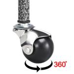 Rolling 69-inch Wrought Iron Large Bird Cage