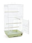 Sage Green Tall Bird Cage for Pets