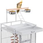 Yaheetech Large Wrought Iron Bird Cage with Stand