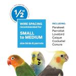 X-Large Wrought Iron Flight Cage for Pets