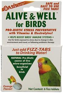 OASIS Stress-Relief Probiotic Tablets for Birds
