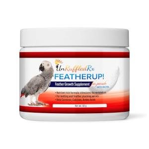 UnRuffledRx FeatherUp! Bird Vitamins for Parrots