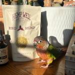 Organic Hemp Hearts for Birds – Reduces Plucking