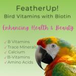 UnRuffledRx FeatherUp! Bird Vitamins for Parrots