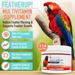 UnRuffledRx FeatherUp! Bird Vitamins for Parrots