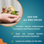 Herbal Bird Bath Spray with Eucalyptus & Thyme