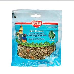 Kaytee Bird Greens Treat for Pet Birds, 1 oz