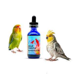 Organic Milk Thistle & Dandelion Extract for Birds