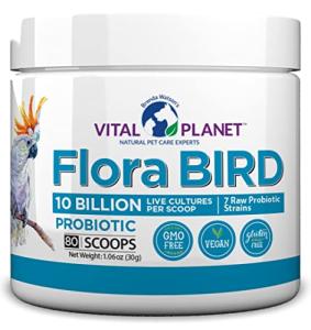 Flora Bird Probiotic Powder for Digestive Health