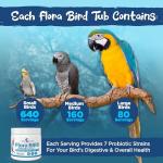 Flora Bird Probiotic Powder for Digestive Health