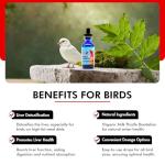 Organic Milk Thistle & Dandelion Extract for Birds