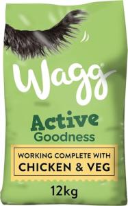 Wagg Active Goodness Chicken & Veg Dog Food 12kg