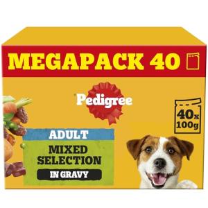 Pedigree Adult Dog Wet Food Pouch Variety Pack