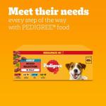 PEDIGREE Mixed Selection Dog Food Pouches Mega Pack
