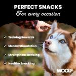 WOOFl All-Natural Duck Fillet Dog Treats 100g
