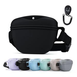 AOKLANT Dog Training Snack Bag with Clicker
