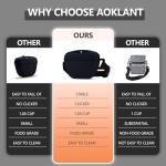 AOKLANT Dog Training Snack Bag with Clicker